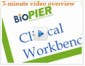 BioPier Clinical Workbench Introduction Video (5:32)